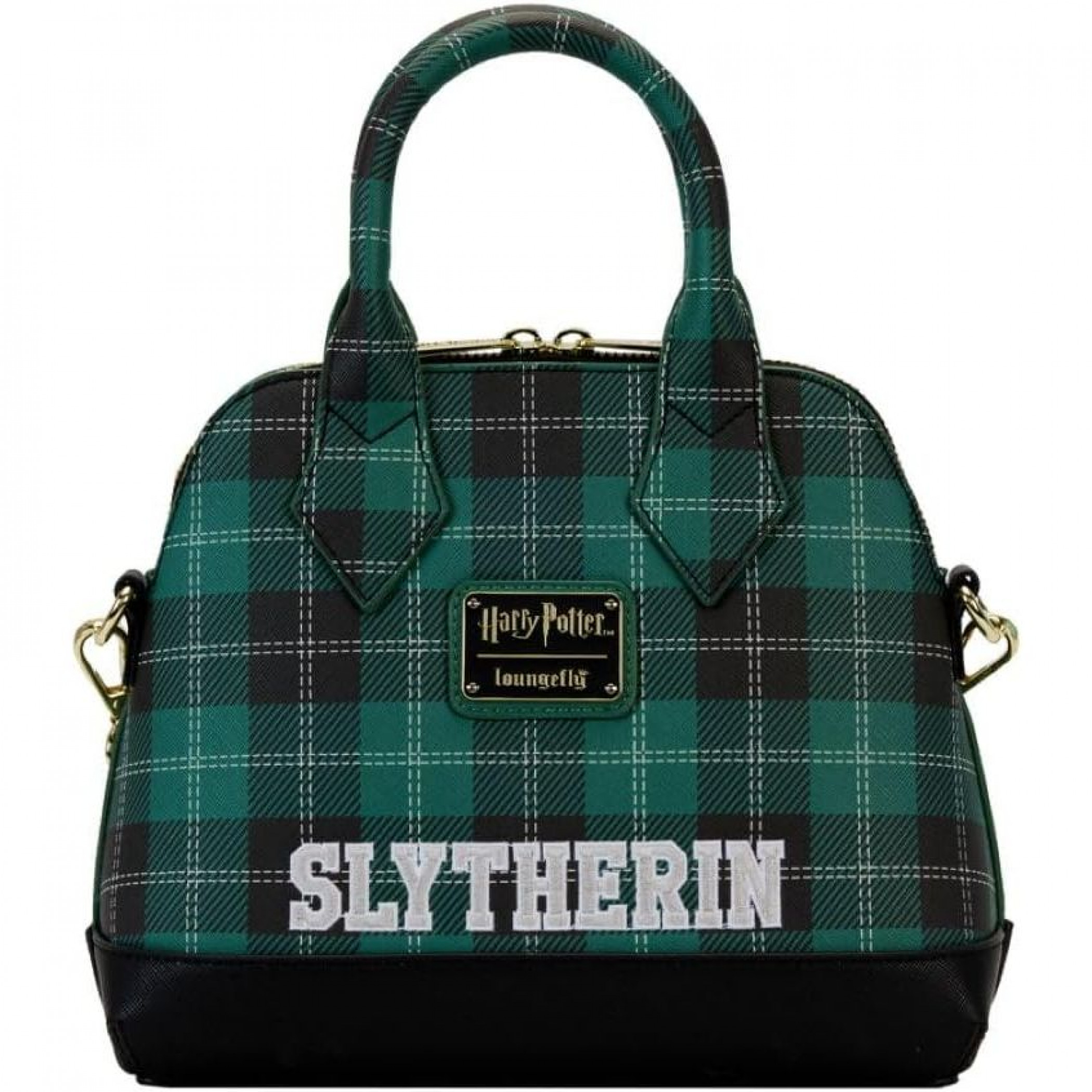 Harry Potter Slytherin Varsity Crossbody Bag by Loungefly